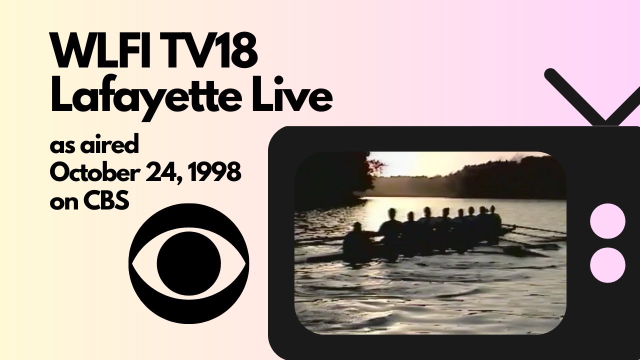 Lafayette Live WLFI TV18 News as aired October 24, 1998