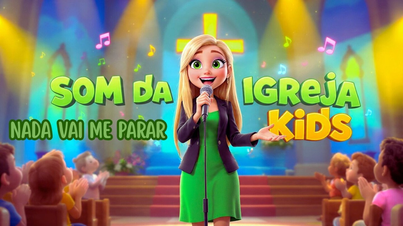 Nada vai me parar - Patrícia Lobato (Versão Infantil) - Som da Igreja Kids