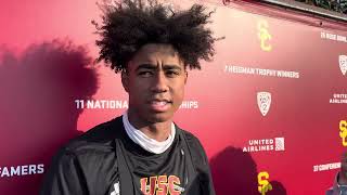 USC WR Ja’Kobi Lane | Spring Ball Day 1