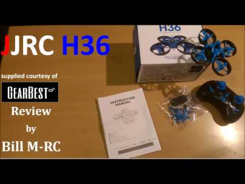JJRC H36 review - Unboxing, setup & flights