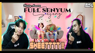 ENKU REACTION | HAPPY ASMARA - FULL SENYUM SAYANG (Official Music Video)