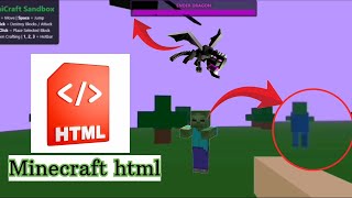 I made minecraft on html code with AI''s