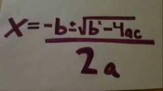 Quadratic Formula: Pop Goes the Weasel