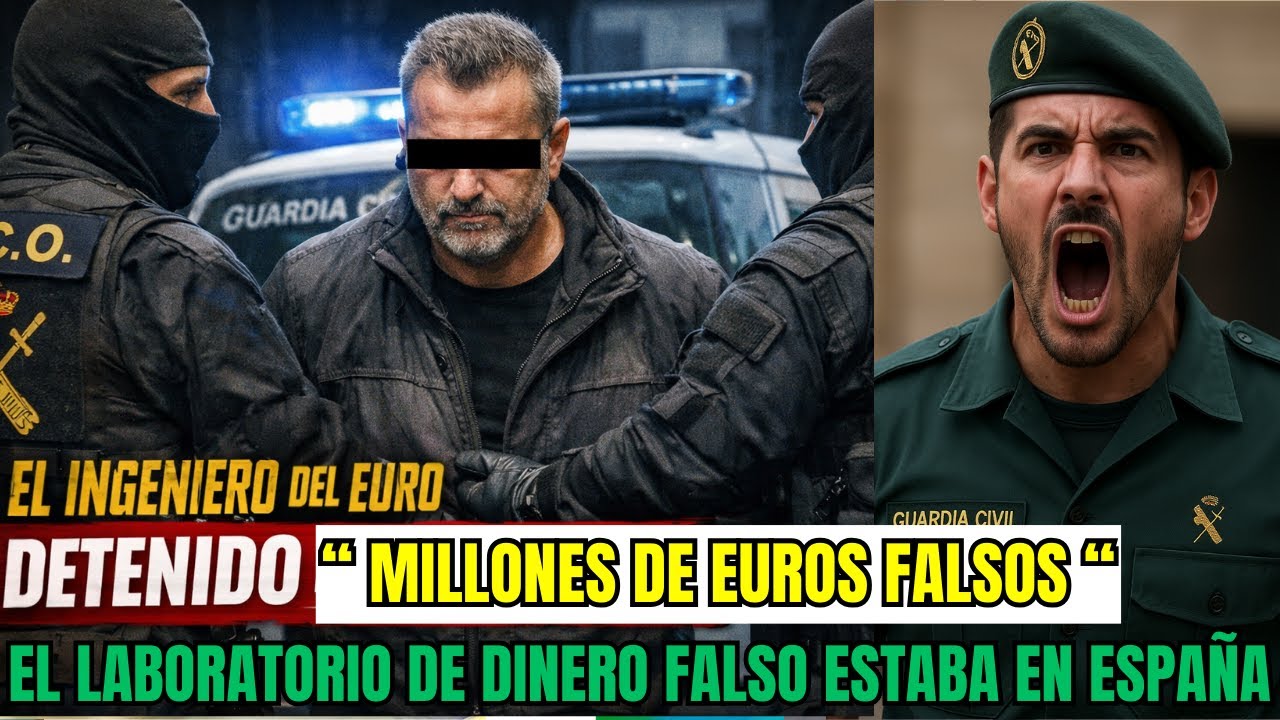 🚨 EL MAYOR LABORATORIO DE DINERO FALSO DE EUROPA ESTABA EN ESPAÑA | EL INGENIERO DEL EURO