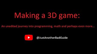 DirectX12 3D Game from scratch in C++ (Project Setup Part 1 and stream stuff)
