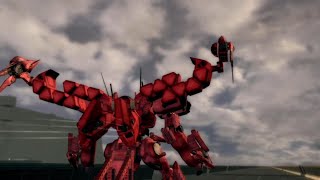 Armored Core For Answer - Occupation of Arteria Carpals Hard Mode Laser Blade Only