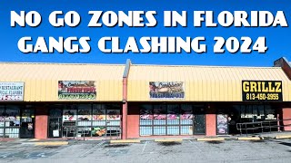 "No Go Zones" In Florida Cities As Gangs Clash 2024