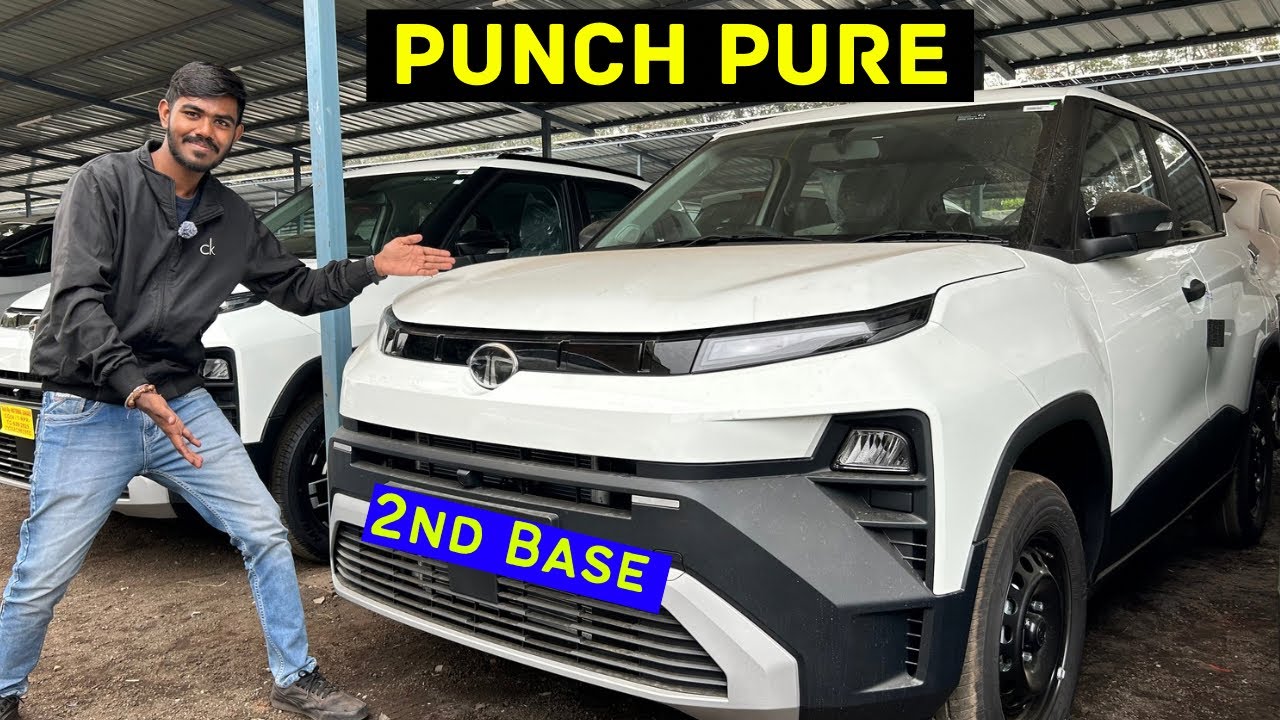 Facelift Tata Punch Pure | 2nd Base Model 