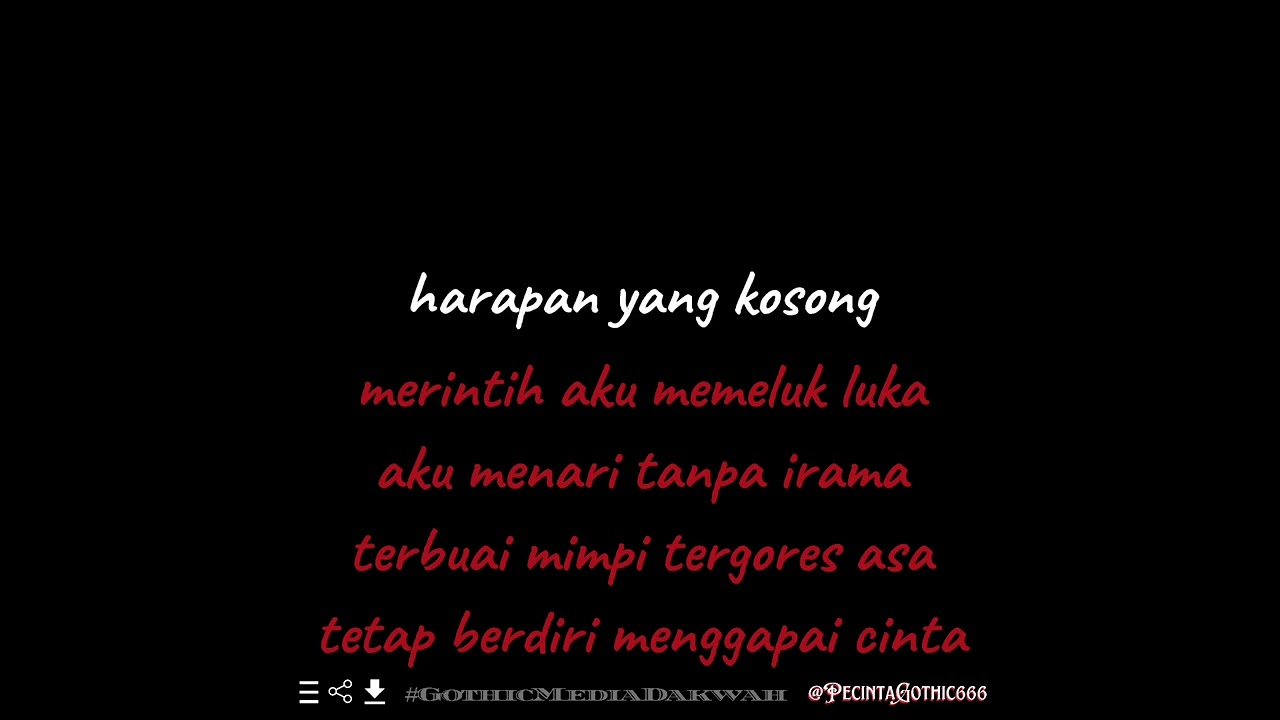 Astana - Harapan Kosong ( Lirik ) #gothicmetalindonesia #gothicmetal