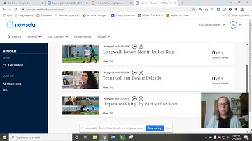 Assignments in Newsela
