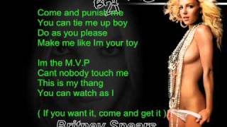 Britney Spears ft. Lil Wayne Bad girl lyrics