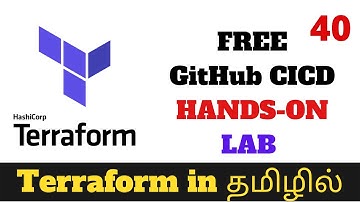 🔥🔥  Terraform in Tamil #40 | Github CICD for Terraform Apply & Destroy  in Tamil #terraformintamil