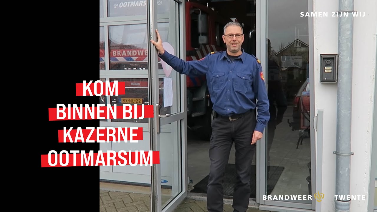 Kom binnen bij Kazerne Ootmarsum - Brandweer Twente