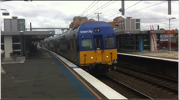 NSW Transport Video 44: V41 and V22 arrive at Epping