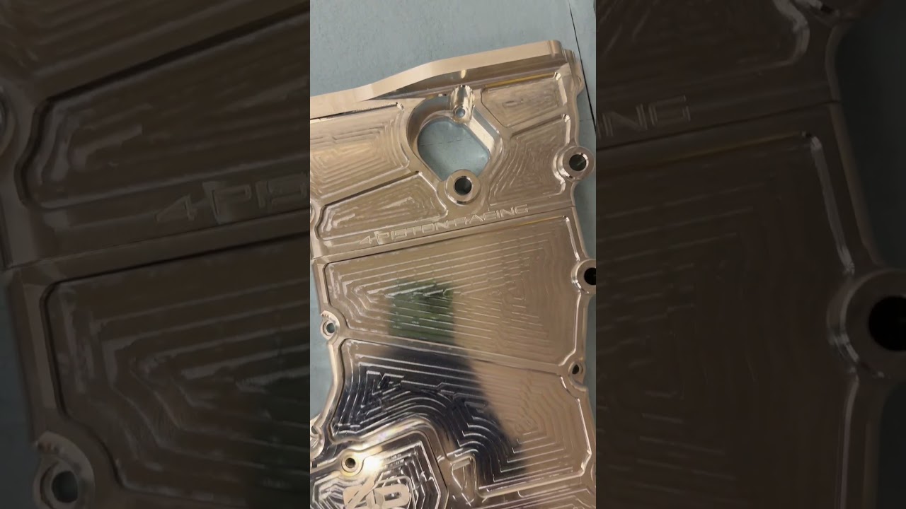 Skunk2 x 4Piston Racing Timing cover is on the K24