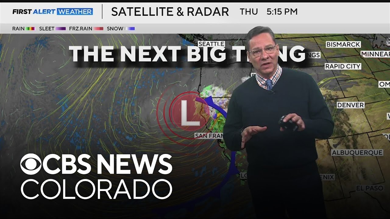 Warm and windy Friday for the Denver metro area with a cold and snowy ...