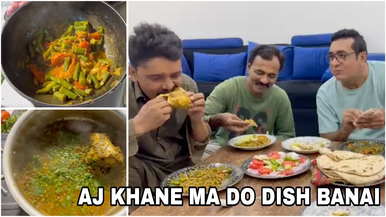 Aj Do Khane Banae Ek Mikh Wala Keema Te Dosra Payaz Wali Bhindian |