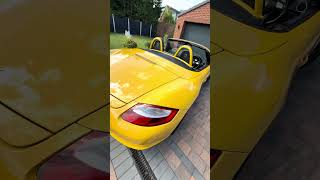 Porsche Boxter Speed Yellow