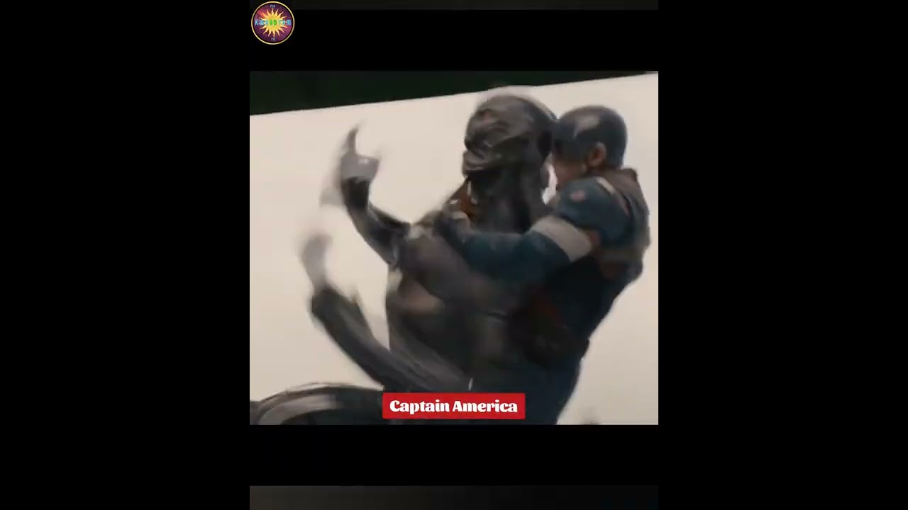 Captain America Tries To Choke A Robot 🤖🤣😳😳