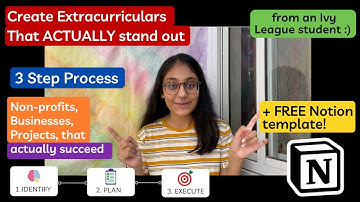 How to Create a Stand Out Next-Level ExtraCurricular ~from an Ivy League student! 🎉  PART 1