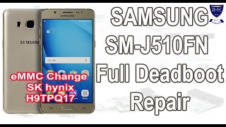 Samsung Galaxy J5 (2016) (SM-J510FN) Change eMMC full Dead-boot Repair By UFI Box (Must Watch)
