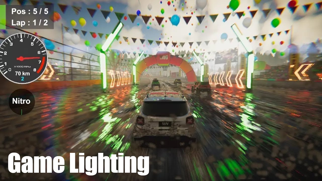 URP Lighting Box 3 (Maximum Mobile Lighting), video preview 3
