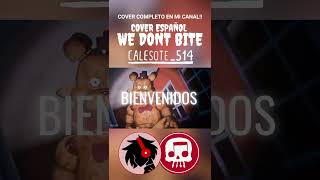 fnaf 4 rap we dont bite cover español! #jtmusic #coverespañol #shorts #song #rap #fnaf #fnaf4