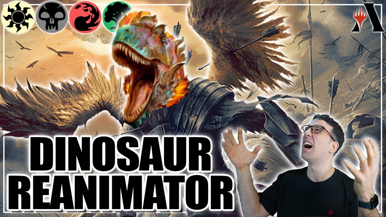 Now THIS is a REAL Dinosaur Deck! | Standard MTGA BO1 Gameplay 