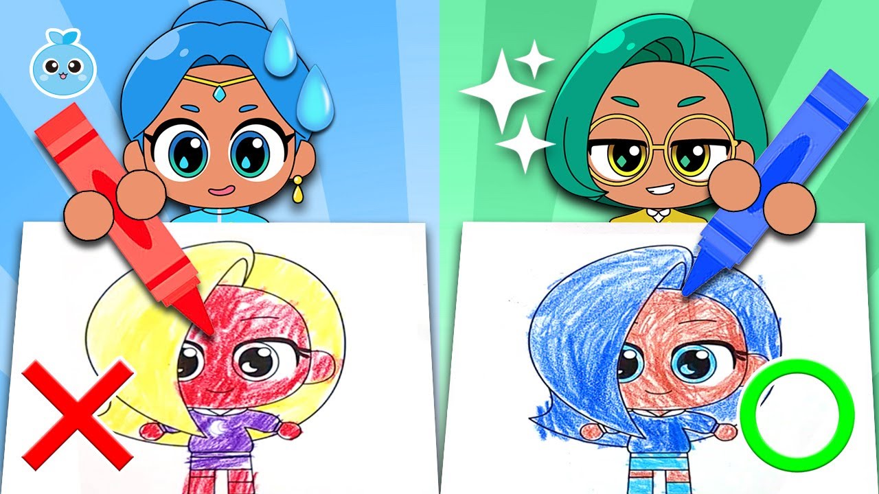 레인보우 버블젬 3마커 챌린지🖍️ / Bubblegem Three Marker Challenge