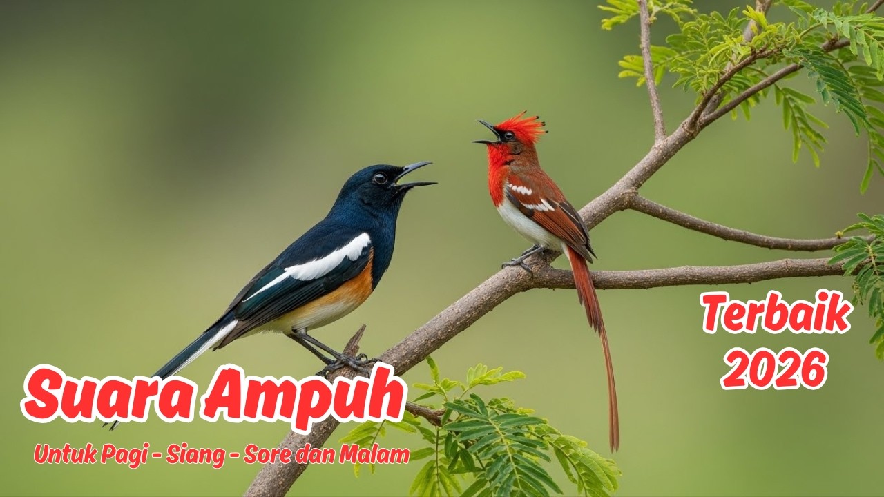 Masteran atau Pancingan Murai Batu Harian Paling Viral, Dijamin Bunyi Terus Sampai Sore