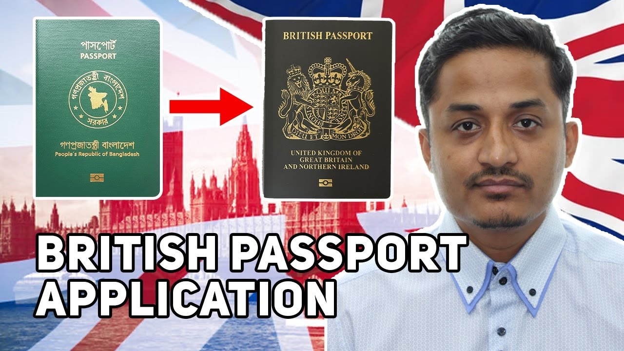 Walkthrough: British Passport Application - YouTube