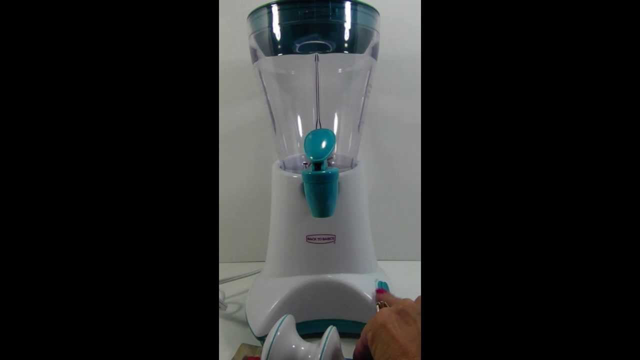 Back To Basics Smoothie Margarita Daiquiri Chill Machine YouTube
