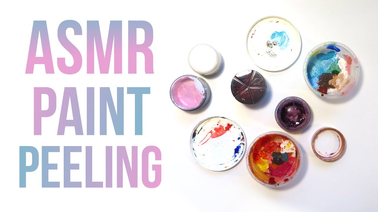 ASMR Paint Peeling And Paint Scraping No Talking Cleaning Acrylic asmr-paint-peeling-and-paint-scraping-no-talking-cleaning-acrylic