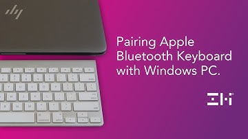 Pairing Apple Bluetooth Keyboard with Windows PC
