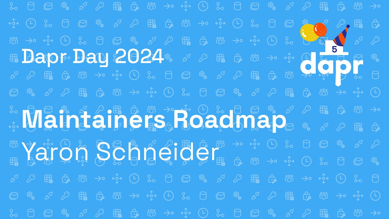Dapr Day: Maintainers