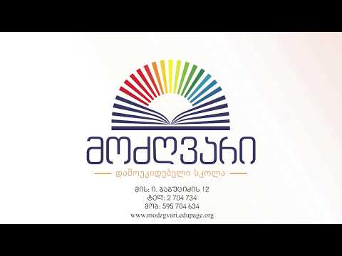 \"მოძღვარი\"-ს 8 კლასის მოსწავლეების მიერ შექმნილი სკოლის სარეკლამო ვიდეო რგოლი