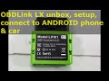 Obdlink lx obd2  dballez configurez et connectezvous au tlphone et  la voiture android