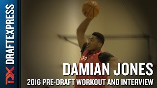 Damian Jones Highlights From Caa Pro Day Extended Version