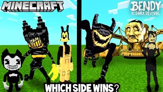 BENDY V3 BATTLE! Who is Better? (BATIM V3 MOD)