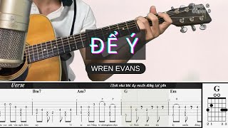Để ý - WREN EVANS