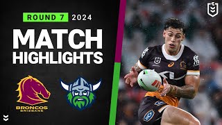 NRL 2024 | Broncos v Raiders | Match Highlights screenshot 5