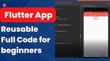 How do you make a reusable text field in flutter?|How do you reuse code on flutter?Flutter reusable