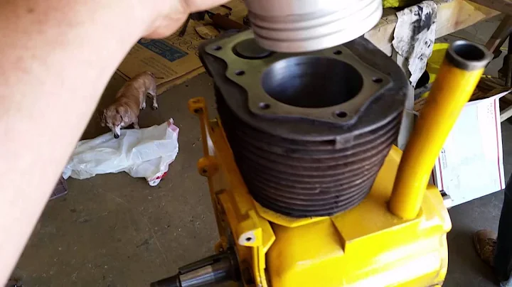 cub cadet 100 1964 rebuilding the engine