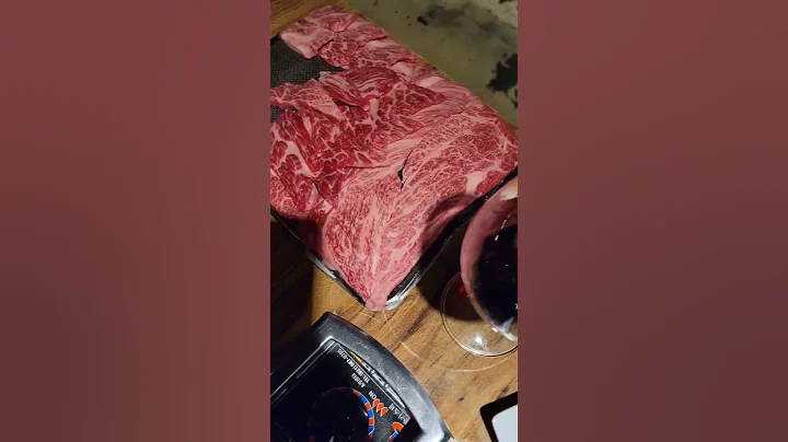 I ate hanwoo rhapsody kbbq #netflix #hanwoo #korea