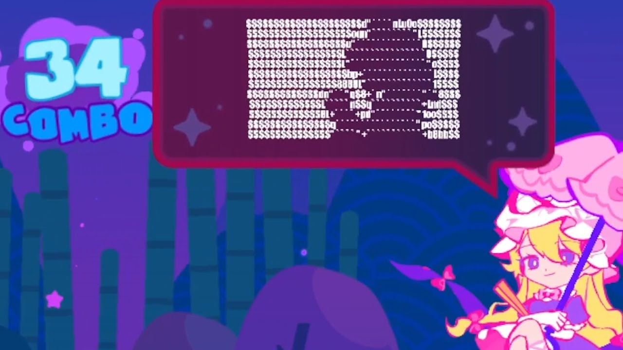 Bad Apple but It's in a Text Box in Muse Dash - YouTube