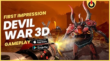 Devil War: 3D Shooting Game Offline FPS Gameplay #devilwar3d #demonhunter #androidgameplay