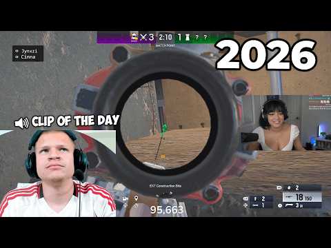 Jynxzi BEST R6 Siege Moments of 2026! (SO FAR)
