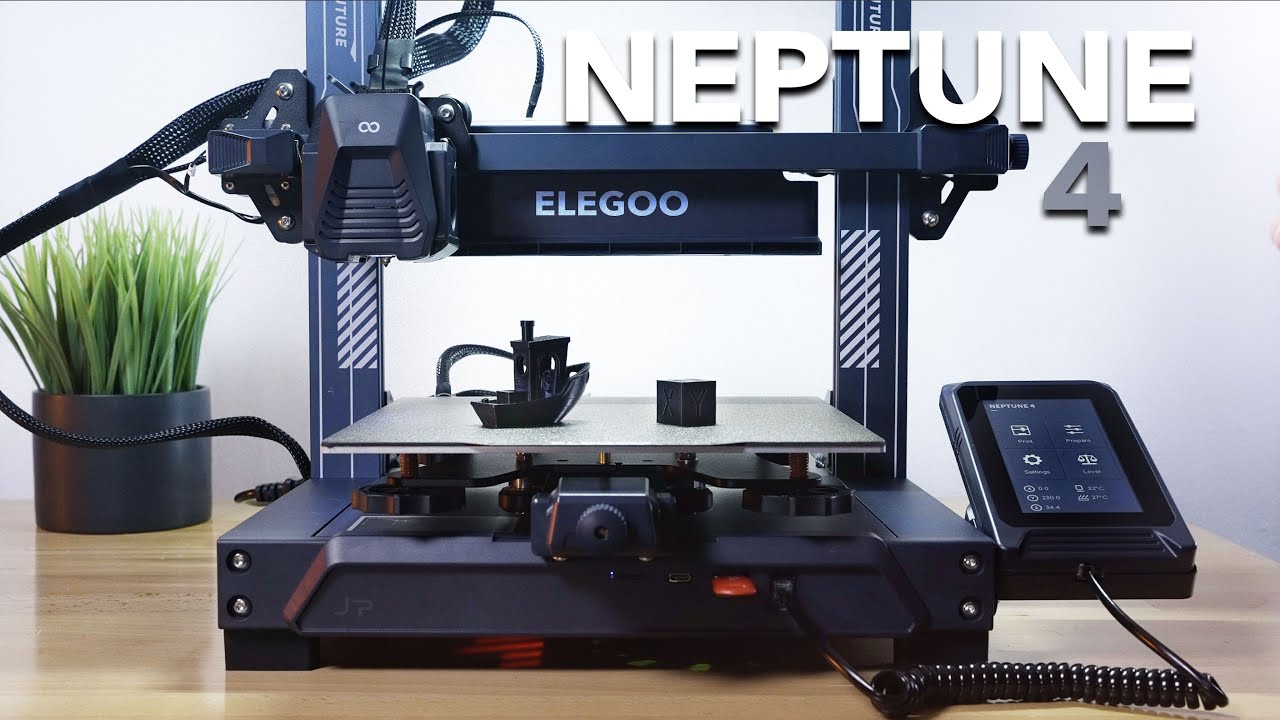 Elegoo Neptune 4 - Overview Leveling & Print 