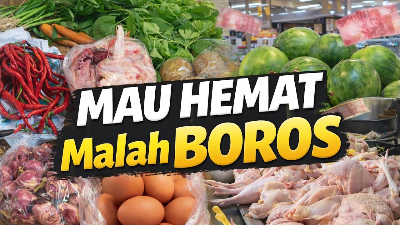 Kesalahan yang  dilakukan ibu rumah tangga yang membuat makin boros
