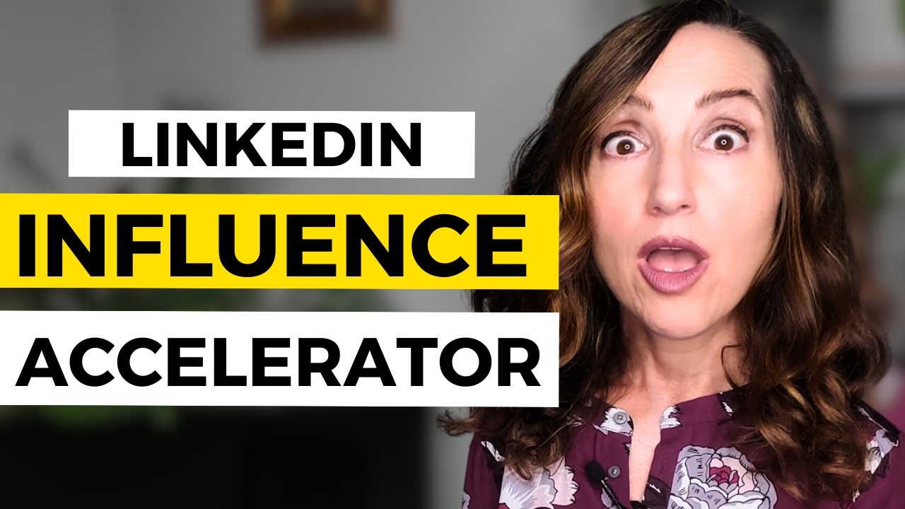 LinkedIn Influence Accelerator - YouTube